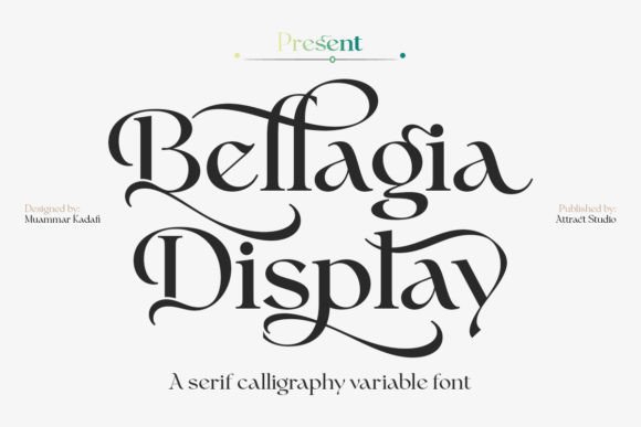 Bellagia Display: The Premium Serif Font for Modern Web Design