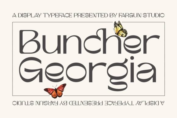 Buncher Georgia: A Vintage Serif Font for Authentic Branding
