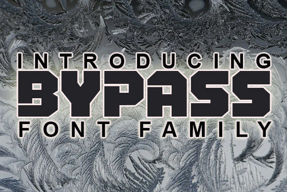 Bypass: The Bold Display Font That Elevates Small Business Branding