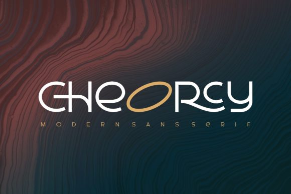 Cheorcy: A Display Typeface for Modern Editorial Identity