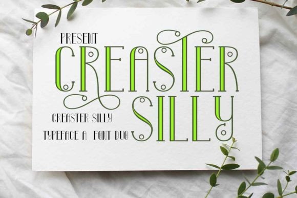 Creaster Silly: The Playful Serif Font for Modern Web Design