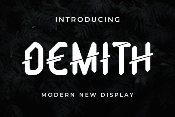 Demith: The Bold Display Font That Brings Handmade Brands to Life
