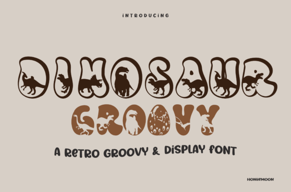 Dinosaur Groovy: The Perfect Creative Font for Bold Branding