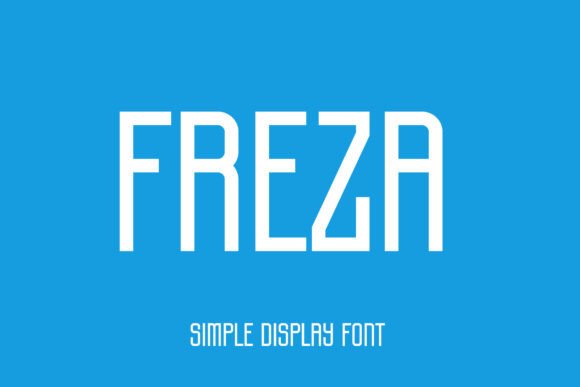 Freza Sans Serif Font for Modern Web Design