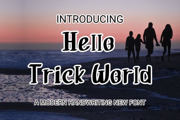 Hello Trick World: A Playful Typeface for Modern Editorial Design