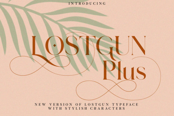 Lostgun Plus: The Perfect Serif Font for Handmade Labels and Signs