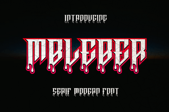 Mbleber Typeface: A Bold Blackletter Review for Modern Branding