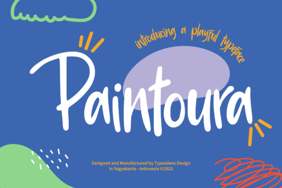 Paintoura: The Playful Display Typeface That Elevates Digital Branding