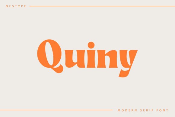 Quiny: The Serif Font That Elevates Your Campaigns