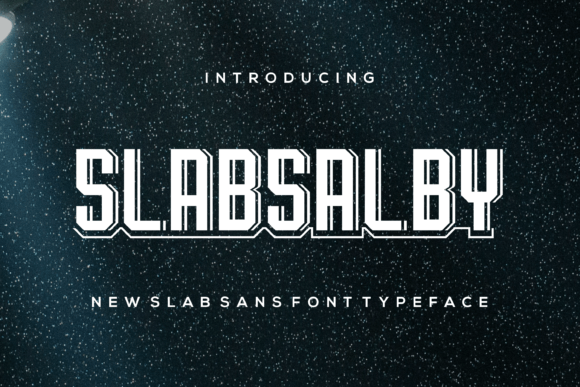 Slabsalby: A Modern Slab Serif Font for Branding