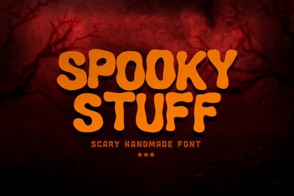 Spooky Stuff: A Bold Display Typeface for Editorial Design